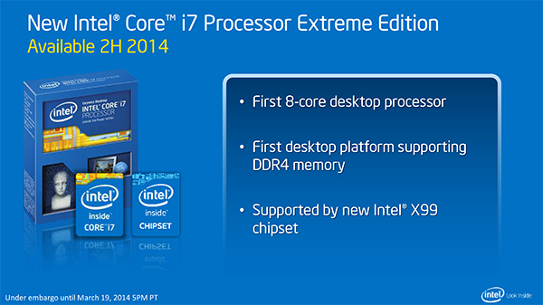 Intel giới thiệu loạt chip mới tại hội nghị Games Developers 2014