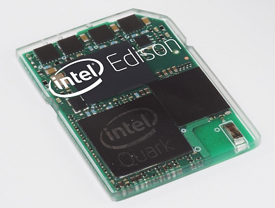 Intel trình làng máy tính siêu nhỏ Edison, chạy chip Quark SOC 