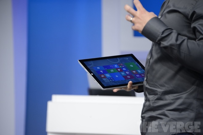 Surface Pro 3 của Microsoft: 