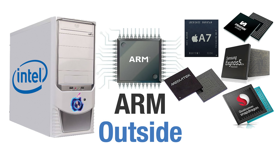 Cuộc chiến giữa Intel vs ARM chưa ngã ngũ 