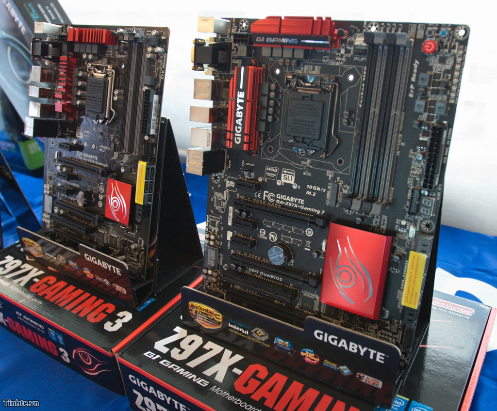 Gigabyte giới thiệu dòng bo mạch chủ dùng chipset Intel Z97 và H97