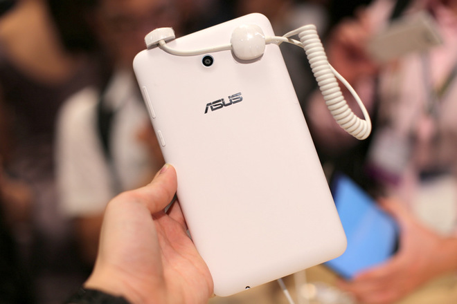 Bộ đôi Fonepad sử dụng chip 64-bit, RAM 1 GB của Asus 