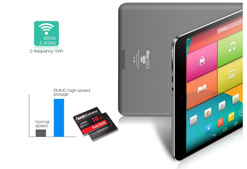 Sốt hàng máy tính bảng giá rẻ, pin khủng của iFive.