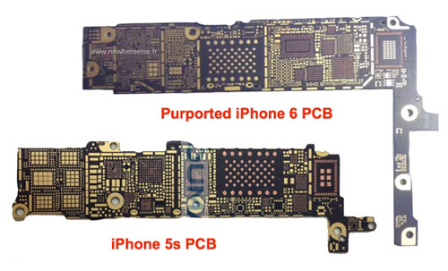 iPhone 6 để lộ bo mạch chủ có chip NFC