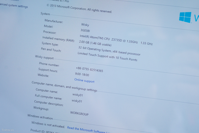 Tablet thương hiệu Việt: ROSA, 8