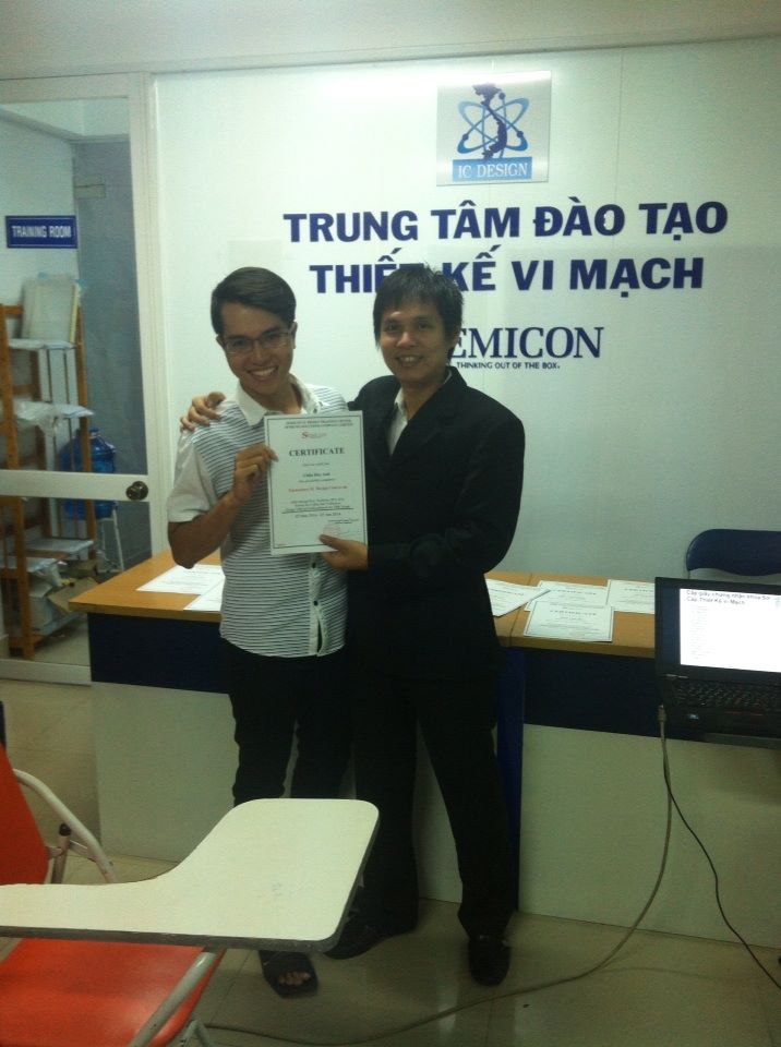 Lễ Tổng Kết Khóa Học Thiết Kế Vi Mạch 22/06/2014