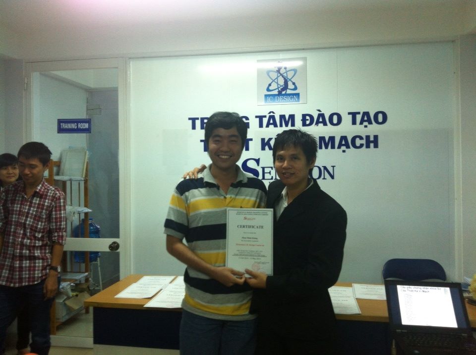 Lễ Tổng Kết Khóa Học Thiết Kế Vi Mạch 22/06/2014