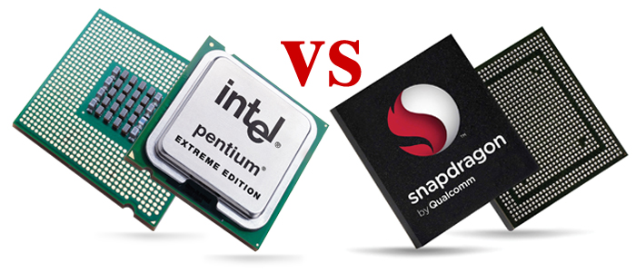 Intel đối đấu Qualcomm trong thị trường chip di động