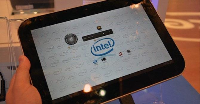 Intel đầy tham vọng với tablet ?