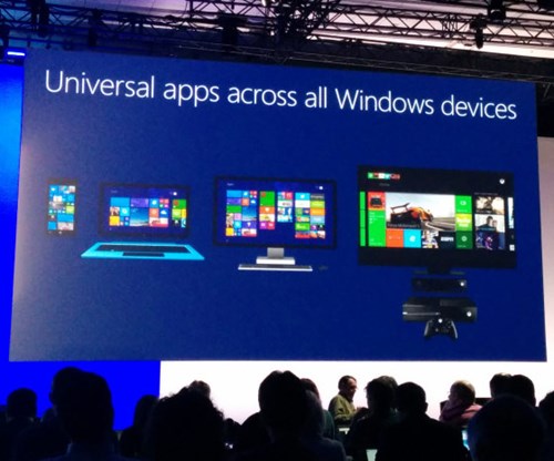 Microsoft khuyến khích lập trình viên phát triển ứng dụng Windows 'hội tụ'