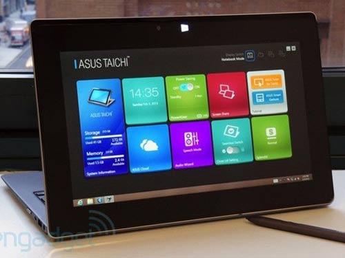 ASUS Taichi 31, Ultrabook 2 màn hình độc đáo