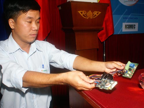 Ứng dụng chíp Việt SG8V1 trong cuộc thi VMAC