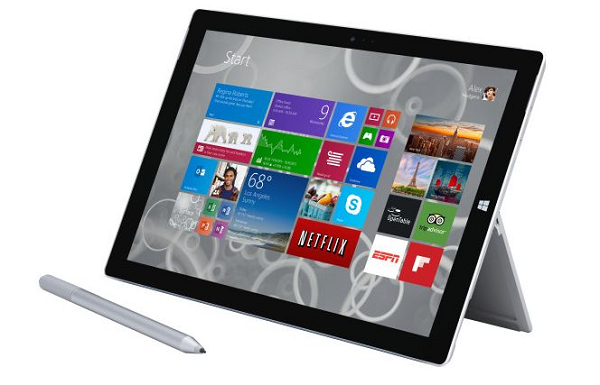 Microsoft trang bị chip Core i3, Core i7 cho Surface Pro 3