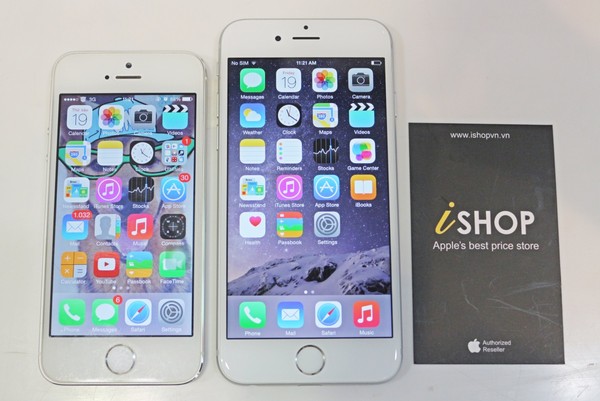 Cận cảnh iPhone 6 tại Việt Nam