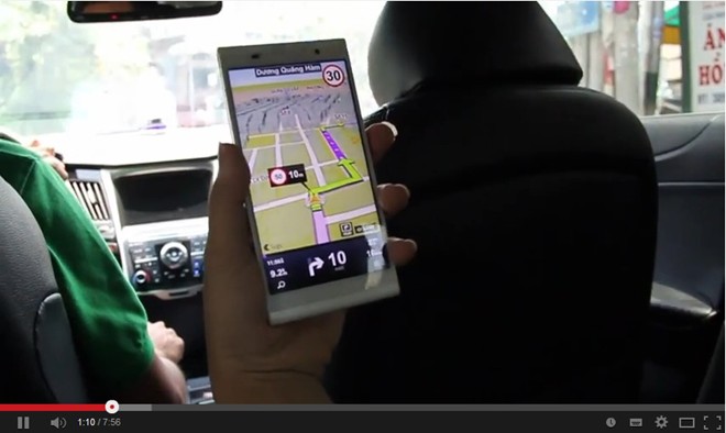 Video định vị GPS bằng Kingzone K1