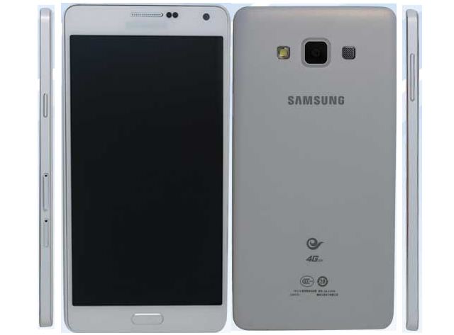 Galaxy A7 lộ diện: chip lõi tám 64-bit, 2GB Ram, dày 6,3 mm 
