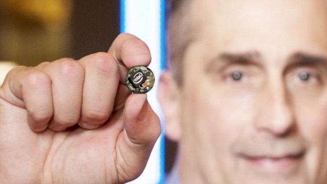 Intel ra mắt chip Curie cho thiết bị đeo thông minh