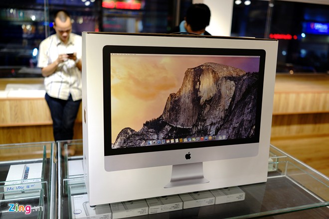 Mở hộp iMac Retina màn hình 5K giá 54 triệu đồng ở Việt Nam 