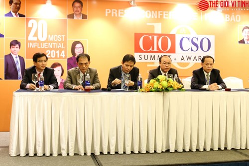 Lễ trao giải CIO và CSO tiêu biểu 2014: Đề cao vai trò của nhà lãnh đạo công nghệ 