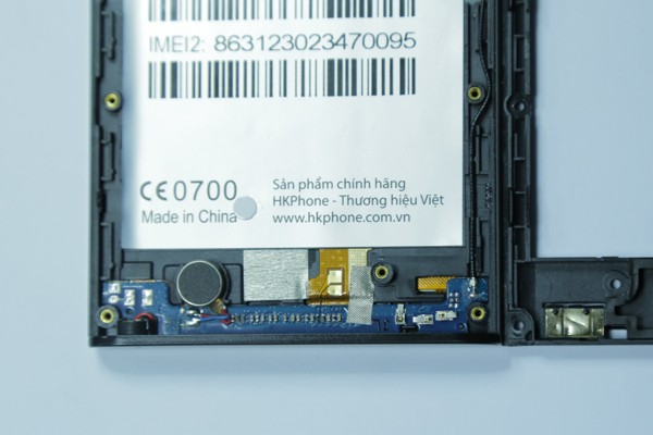 Chi tiết linh kiện điện thoại Việt dùng chip Qualcomm