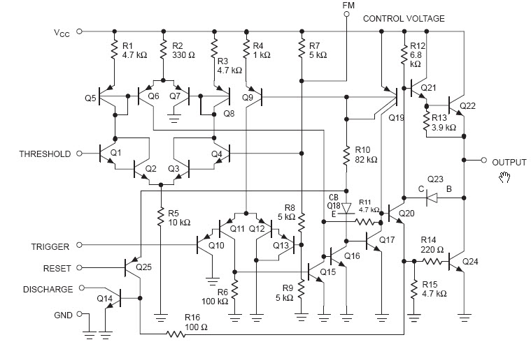 Tìm hiểu về vi mạch IC 555