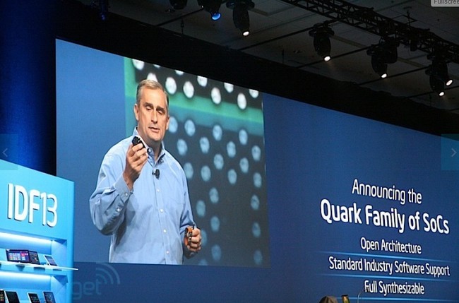 Intel công bố SoC Quark siêu nhỏ dùng cho thiết bị đeo người
