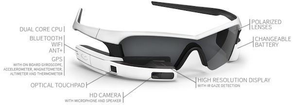 Intel đầu tư vào Recon, công ty sản xuất kính cạnh tranh với Google Glass