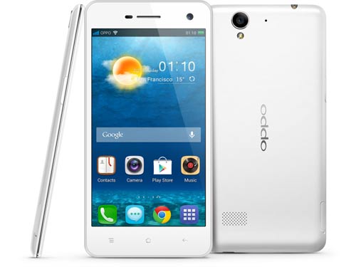 Oppo R819, chíp 4 nhân với tùy chọn Android gốc