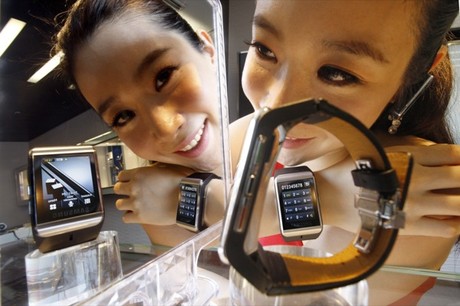 Samsung chuẩn bị ra mắt đồng hồ thông minh Samsung chuẩn bị ra mắt đồng hồ thông minh