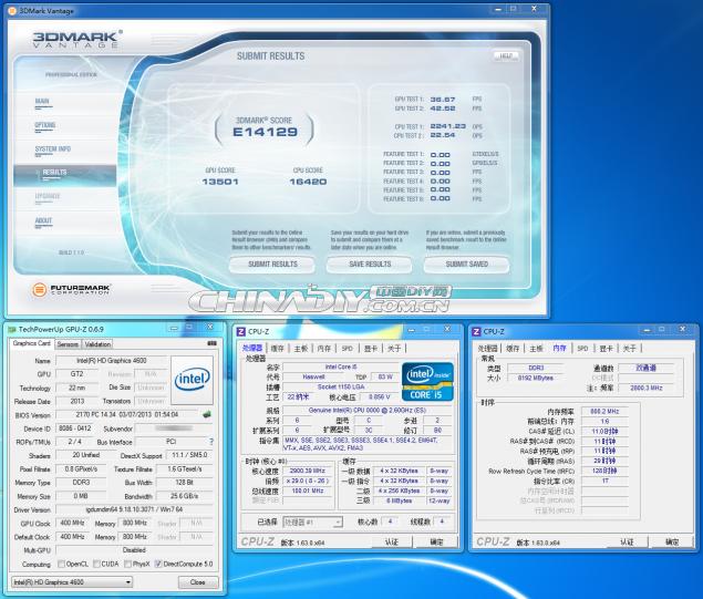 Ảnh chụp và benchmark chip Core i5 Haswell của Intel lộ diện