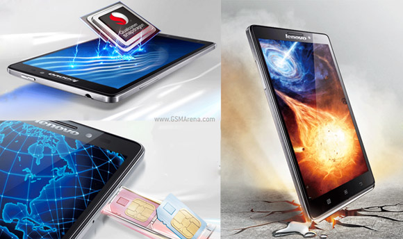 Lenovo ra mắt Vibe Z: phablet 2 sim, 5.5 inch, Snapdragon 800 