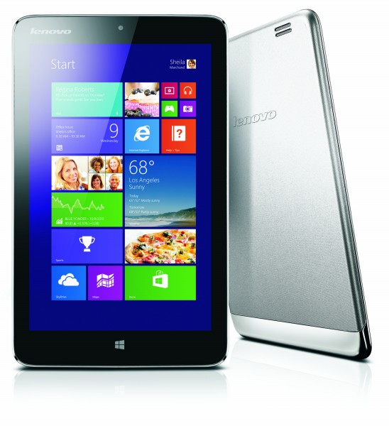 Tablet Miix 8: Chip lõi tứ Intel Bay Trail, giá 6 triệu đồng