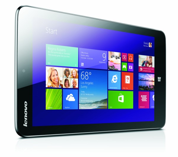 Tablet Miix 8: Chip lõi tứ Intel Bay Trail, giá 6 triệu đồng 